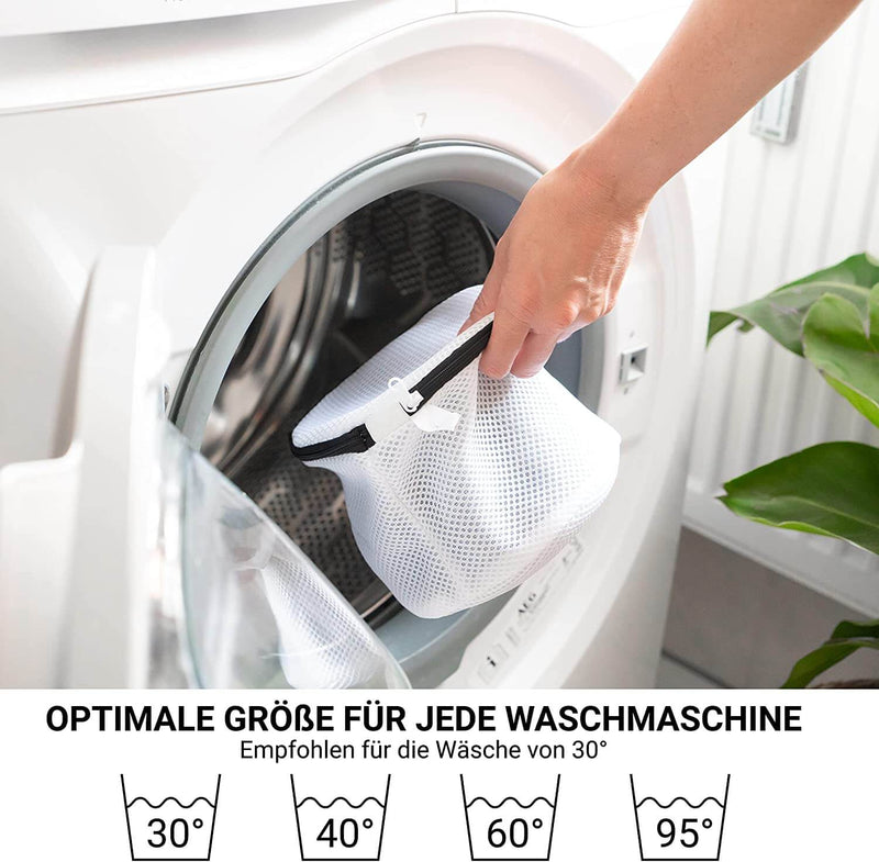 FROGANDO BH Wäschenetz für die Waschmaschine und den Trockner - 3 Stück