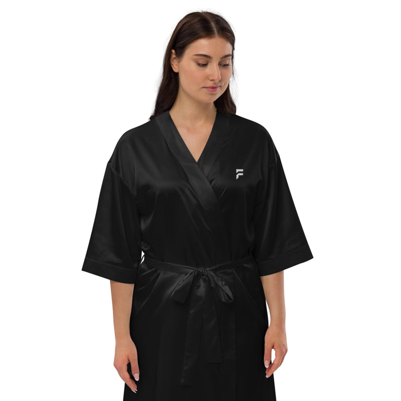 FROGANDO Satinmantel Premium Black