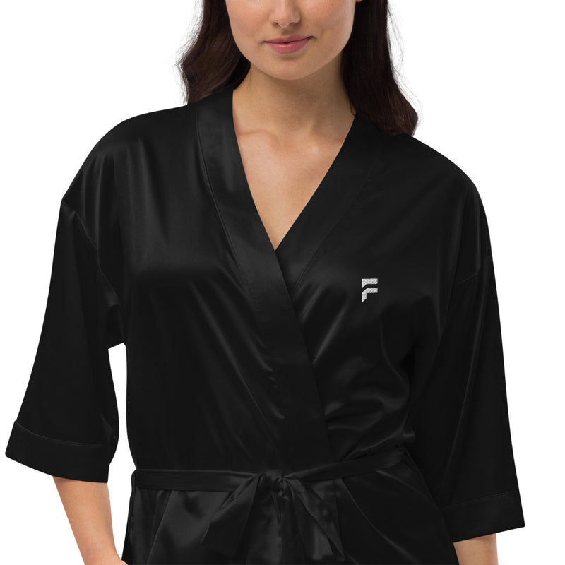 FROGANDO Satinmantel Premium Black