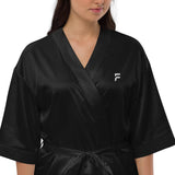 FROGANDO Satinmantel Premium Black