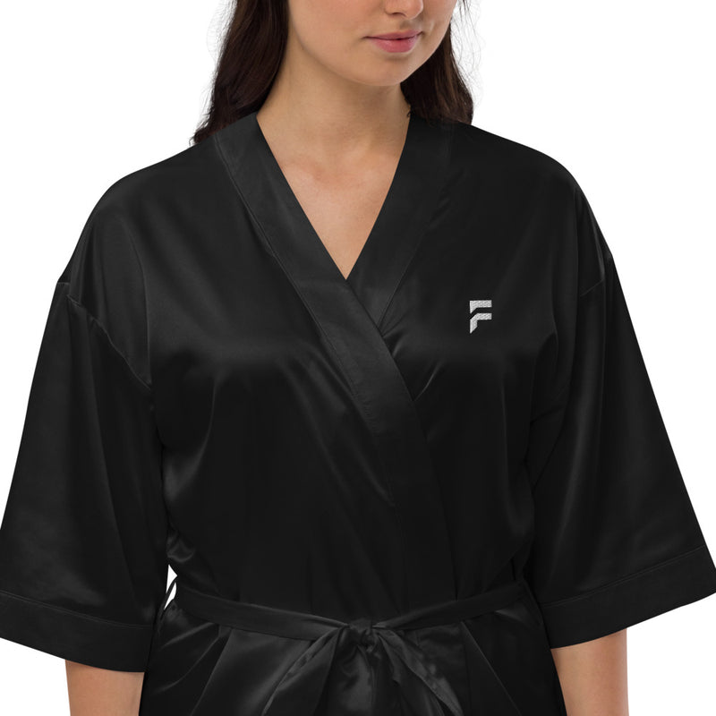 FROGANDO Satinmantel Premium Black